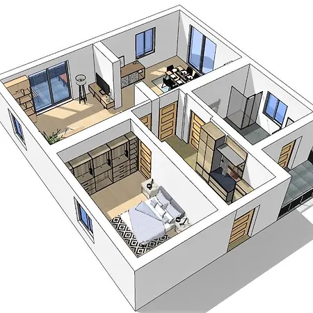 Seelos - Alpine Easy Flats Apartment *